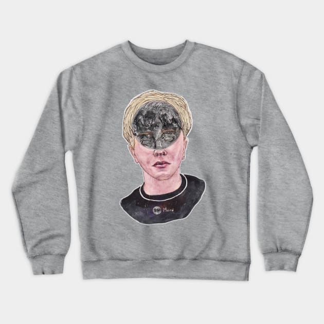 Conor Mason, a moon boy Crewneck Sweatshirt by pashagontier